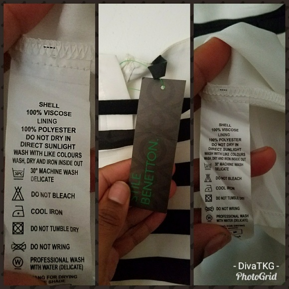 Cream and Black Flare Skirt - Picture 2 of 4